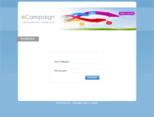 Tablet Screenshot of ecampaign.prosoluce.fr
